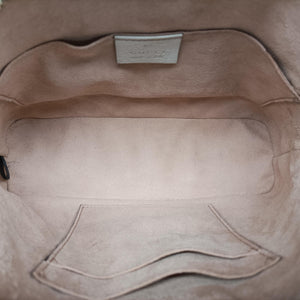 Pre-owned Gucci Ophidia White×Navy×Red Leather 499621 shoulderbag | stylenewstar