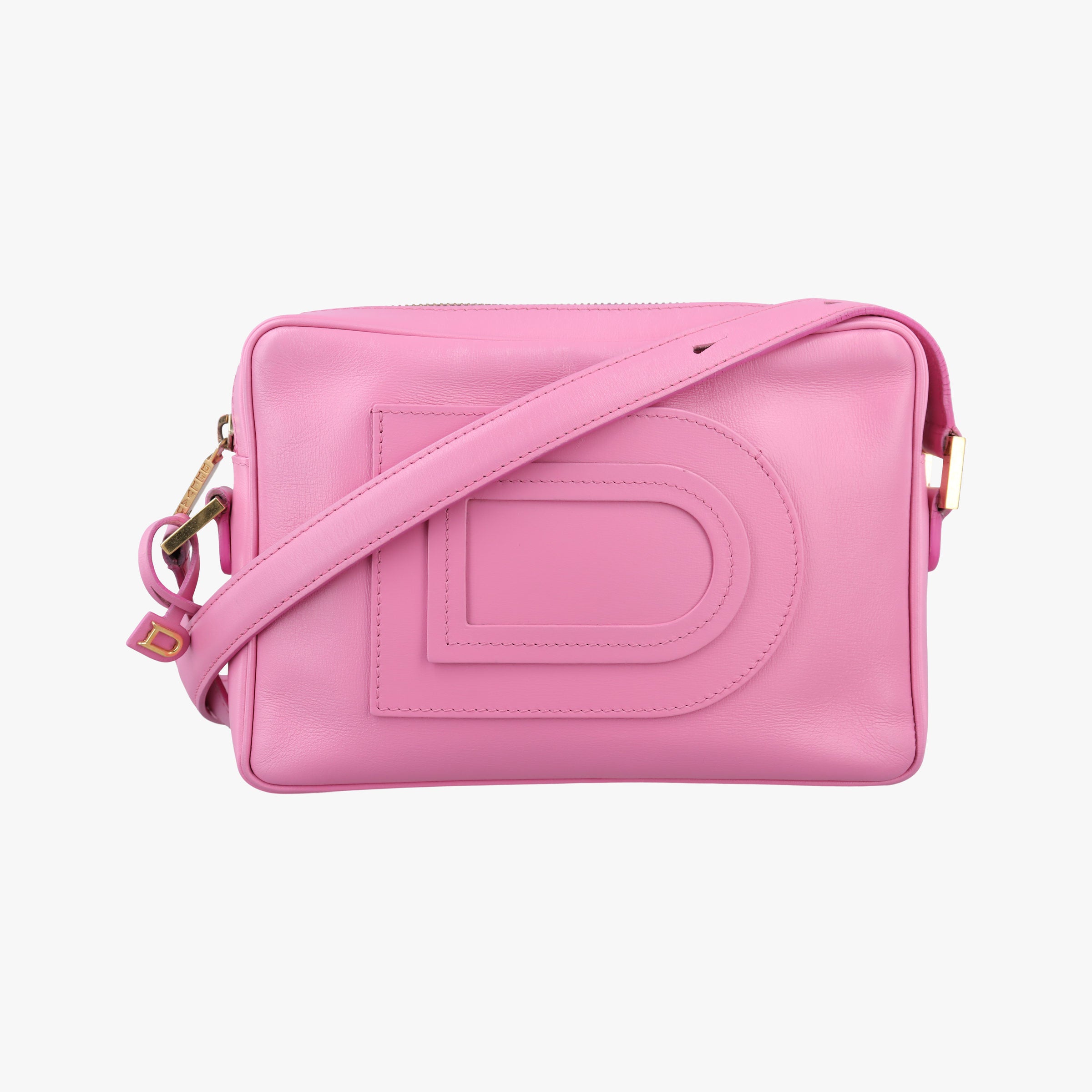 Secondhand Delvaux Louise Pink Leather  shoulderbag | stylenewstar