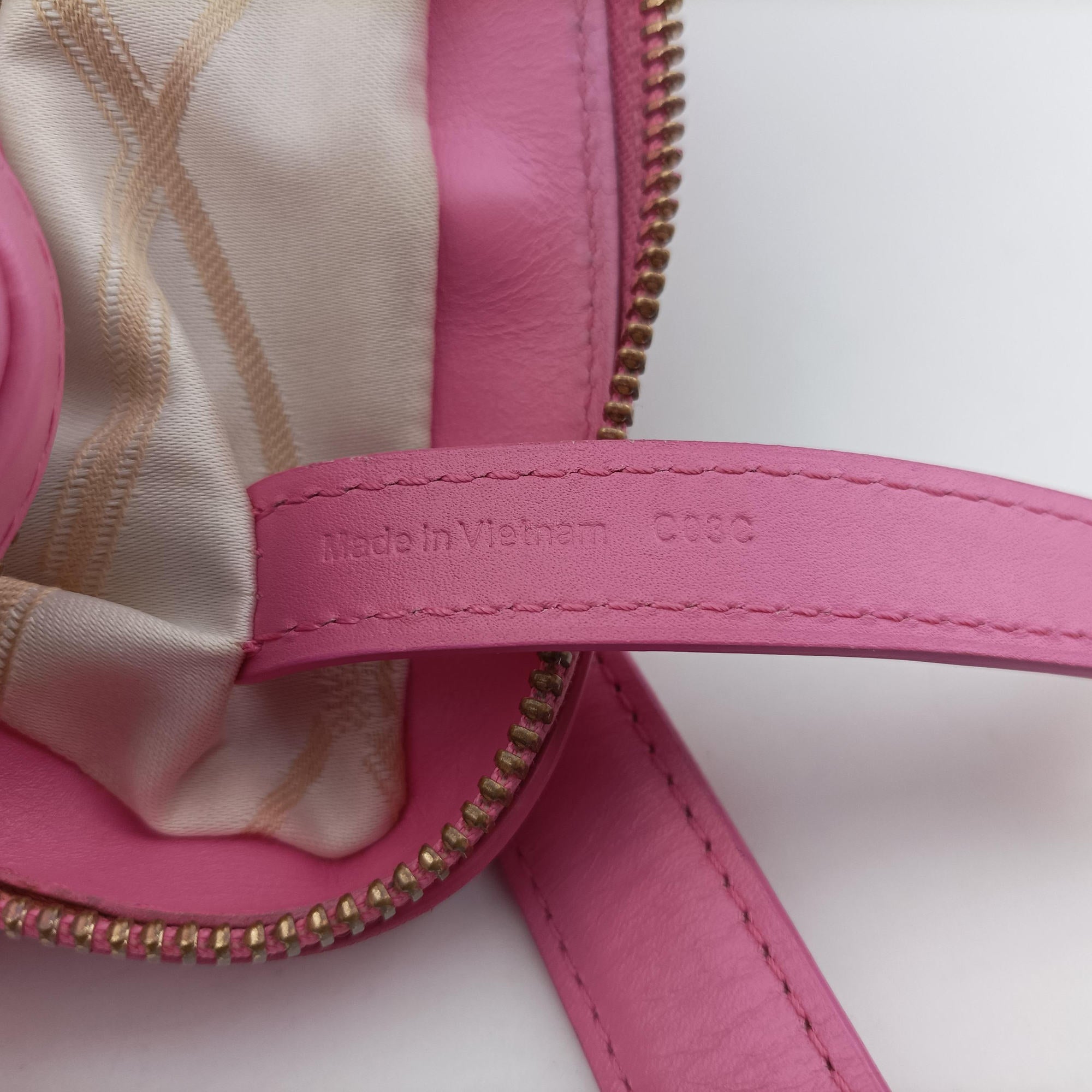 Secondhand Delvaux Louise Pink Leather  shoulderbag | stylenewstar