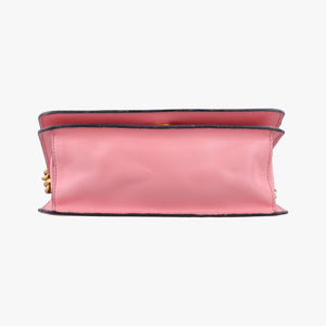 Vintage Prada milano logo Pink Saffiano Leather 1BP012 shoulderbag | stylenewstar