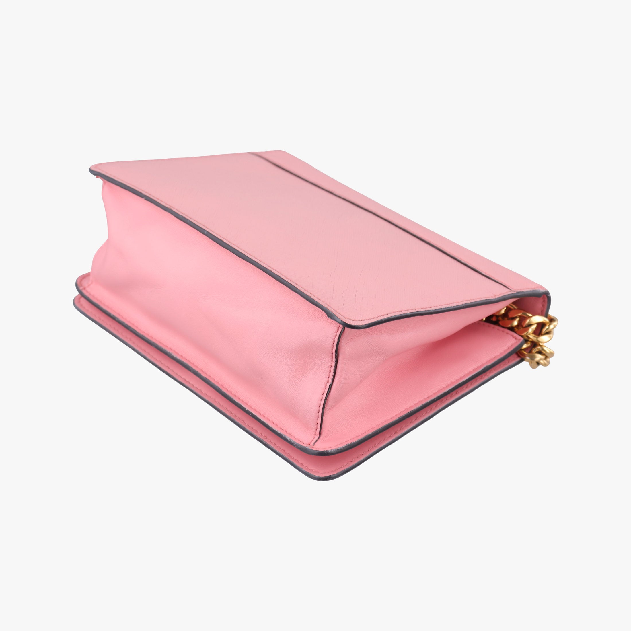 Vintage Prada milano logo Pink Saffiano Leather 1BP012 shoulderbag | stylenewstar
