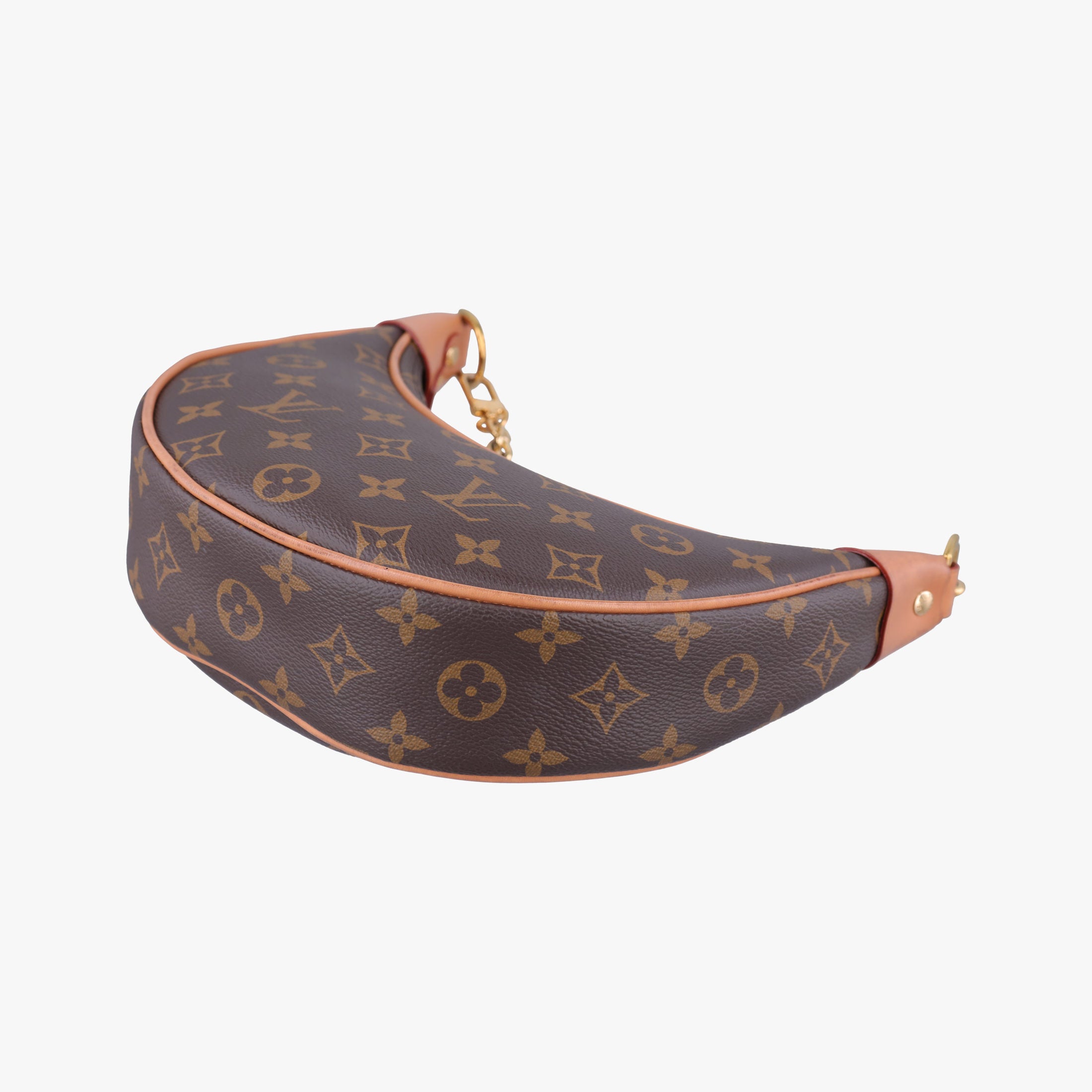 Pre-owned Louis Vuitton LOOP Brown×Beige Monogram Canvas M81098 shoulderbag | stylenewstar
