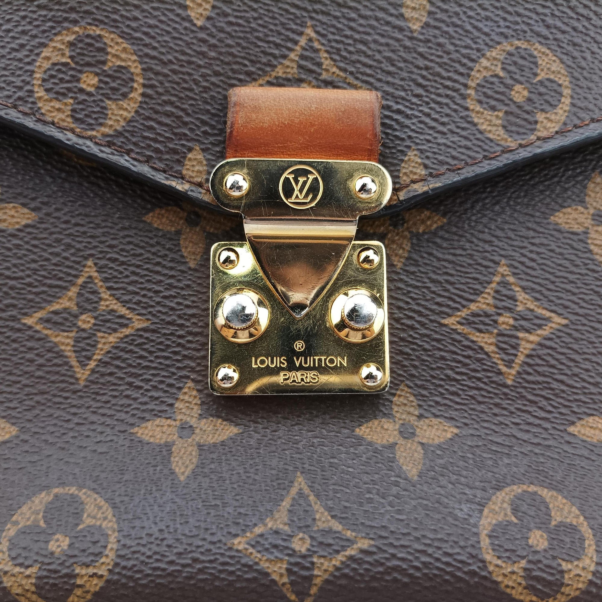Vintage Louis Vuitton Pochette Metis MM Brown Monogram Canvas M44875 shoulderbag | stylenewstar