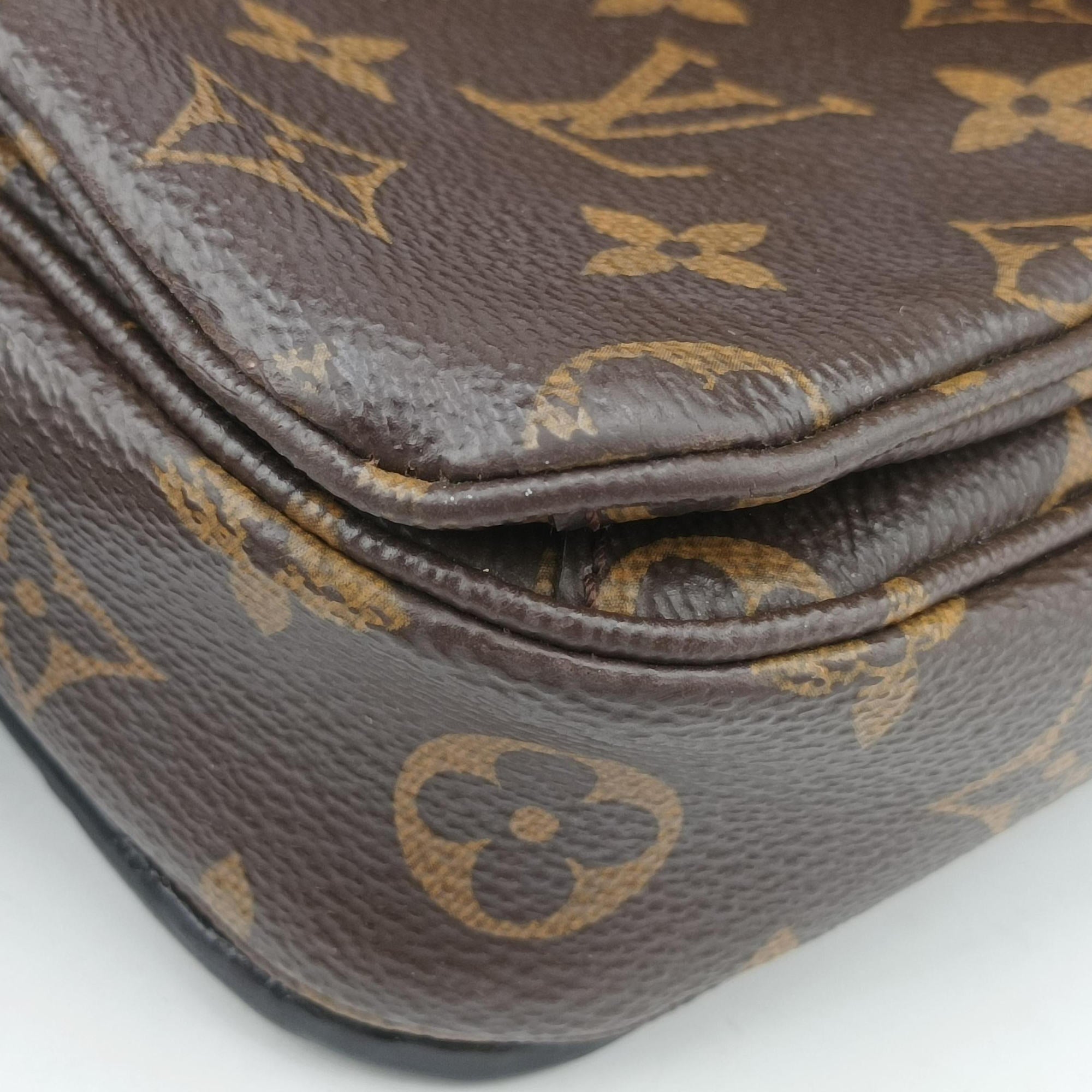 Vintage Louis Vuitton Pochette Metis MM Brown Monogram Canvas M44875 shoulderbag | stylenewstar