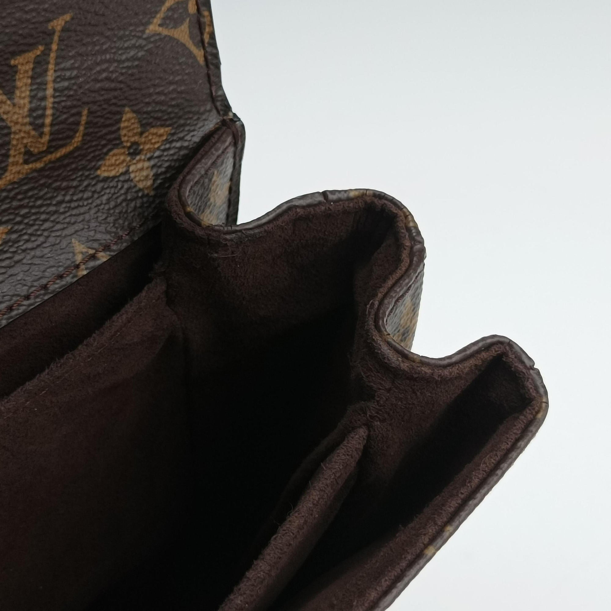 Vintage Louis Vuitton Pochette Metis MM Brown Monogram Canvas M44875 shoulderbag | stylenewstar