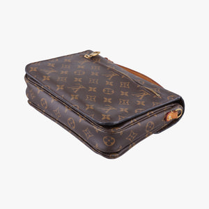 Vintage Louis Vuitton Pochette Metis MM Brown Monogram Canvas M44875 shoulderbag | stylenewstar