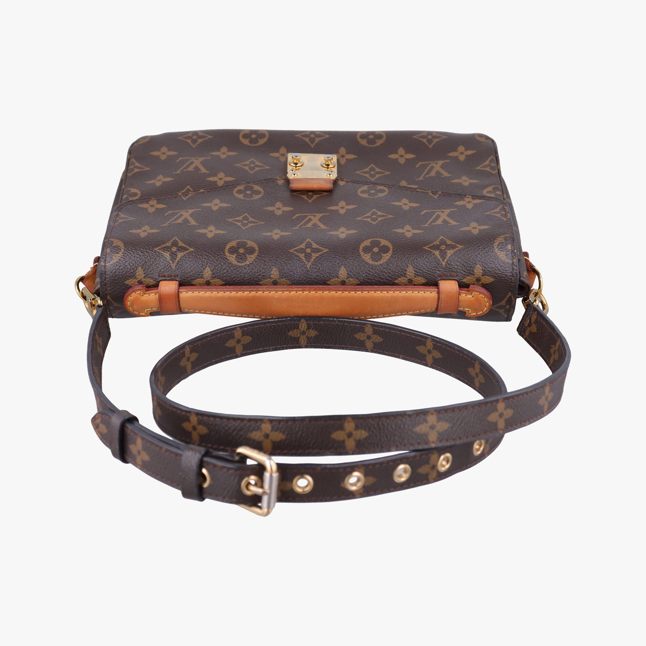 Vintage Louis Vuitton Pochette Metis MM Brown Monogram Canvas M44875 shoulderbag | stylenewstar
