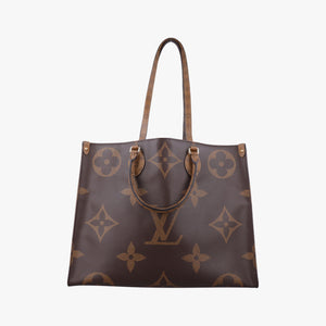 Pre-owned Louis Vuitton On the Go GM Brown Monogram Canvas M45320 handbag | stylenewstar