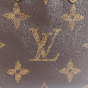 Pre-owned Louis Vuitton On the Go GM Brown Monogram Canvas M45320 handbag | stylenewstar