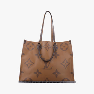 Pre-owned Louis Vuitton On the Go GM Brown Monogram Canvas M45320 handbag | stylenewstar