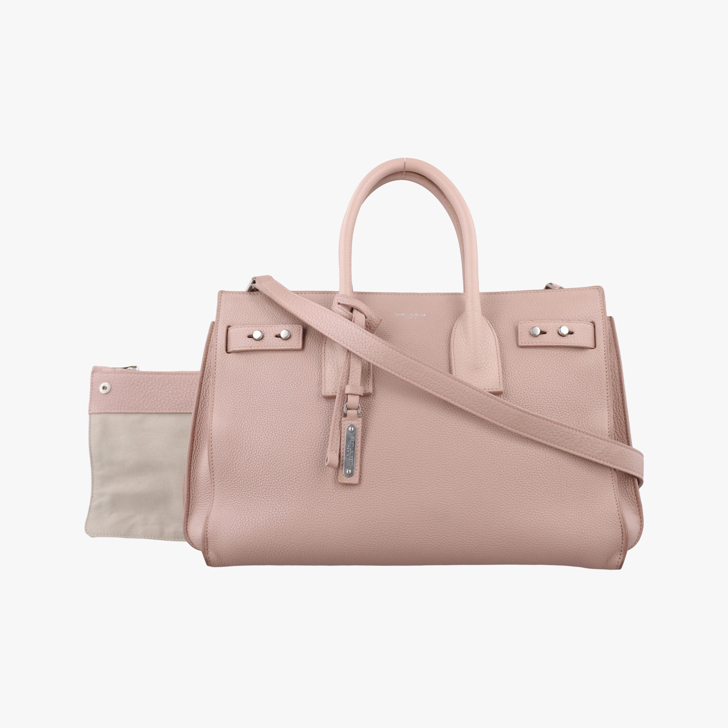 Secondhand Yves Saint Laurent SAC DE JOUR Pink Leather 464960 shoulderbag | stylenewstar