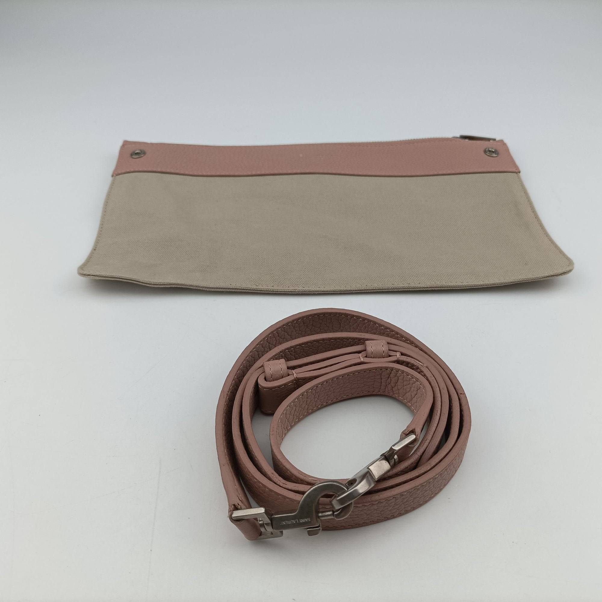 Secondhand Yves Saint Laurent SAC DE JOUR Pink Leather 464960 shoulderbag | stylenewstar