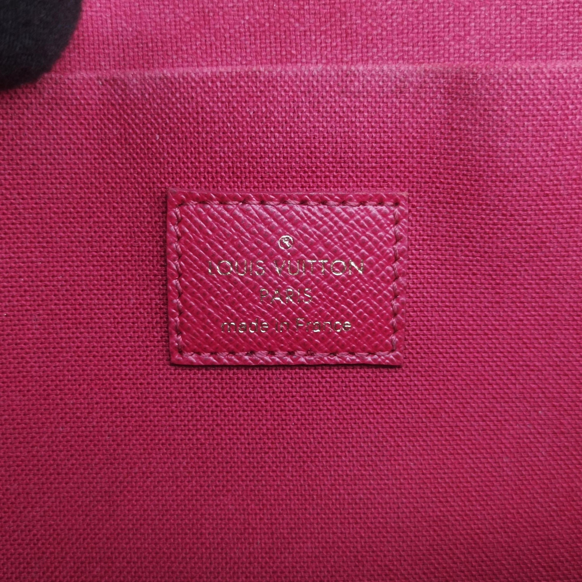 Pre-owned Louis Vuitton Pochette Felicie Brown Monogram Canvas M61276 shoulderbag | stylenewstar