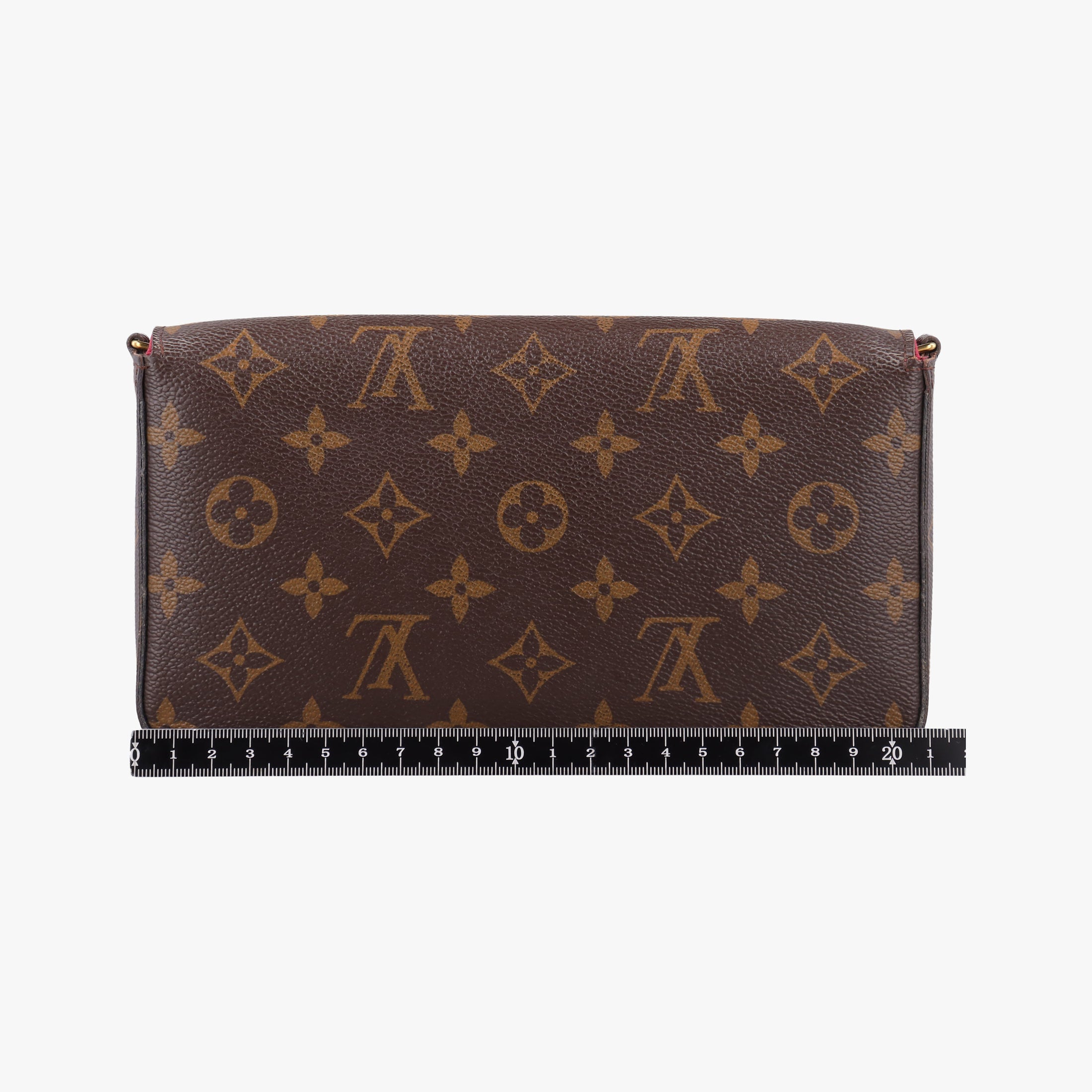 Pre-owned Louis Vuitton Pochette Felicie Brown Monogram Canvas M61276 shoulderbag | stylenewstar