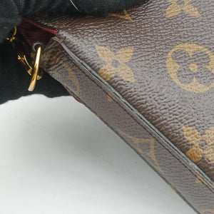 Pre-owned Louis Vuitton Pochette Felicie Brown Monogram Canvas M61276 shoulderbag | stylenewstar