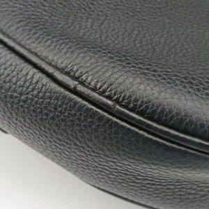 Pre-owned Christian Dior Saddle Black Leather  bum bag/waist bag | stylenewstar