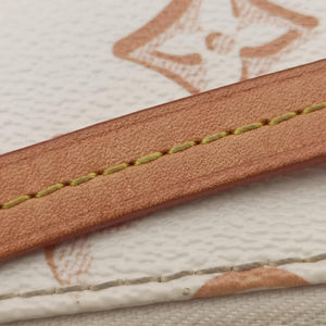 Vintage Louis Vuitton Maxi Pochette Accessoires Ivory x Brown PVC-coated canvas M20920 shoulderbag | stylenewstar