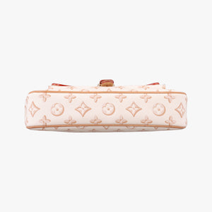 Vintage Louis Vuitton Maxi Pochette Accessoires Ivory x Brown PVC-coated canvas M20920 shoulderbag | stylenewstar