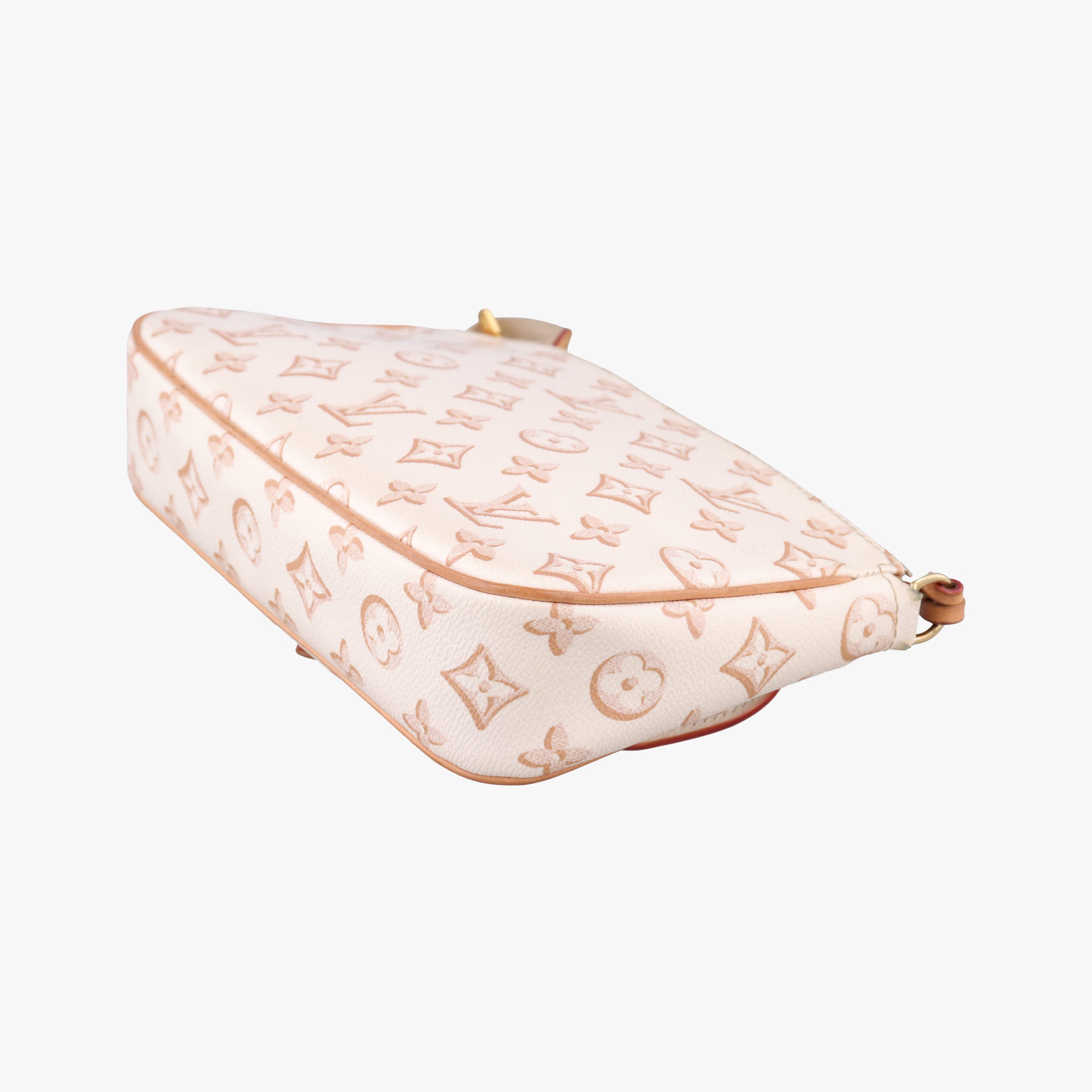 Vintage Louis Vuitton Maxi Pochette Accessoires Ivory x Brown PVC-coated canvas M20920 shoulderbag | stylenewstar