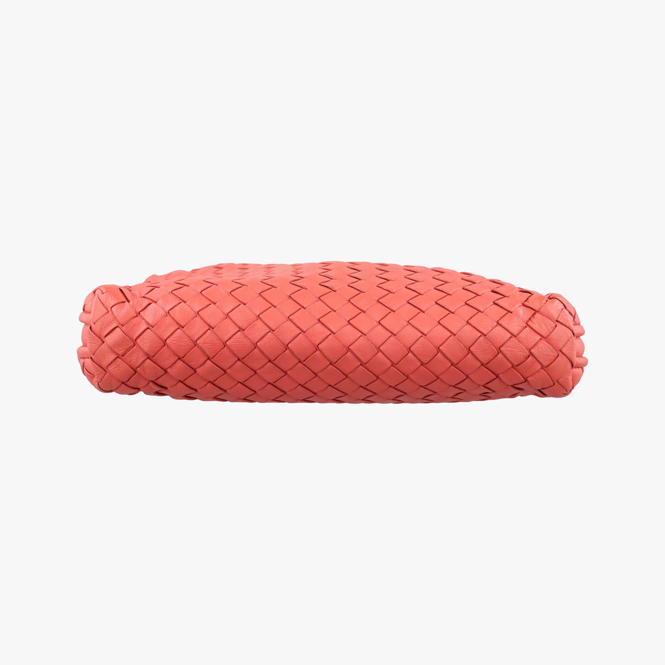 Secondhand Bottega Veneta NODINI Intrecciato Red lambskin  shoulderbag | stylenewstar