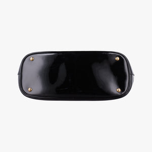 Pre-owned Gucci Bright Bit Black Patent 319795 handbag | stylenewstar