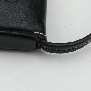Pre-owned Loewe Heel Small Black Leather  shoulderbag | stylenewstar
