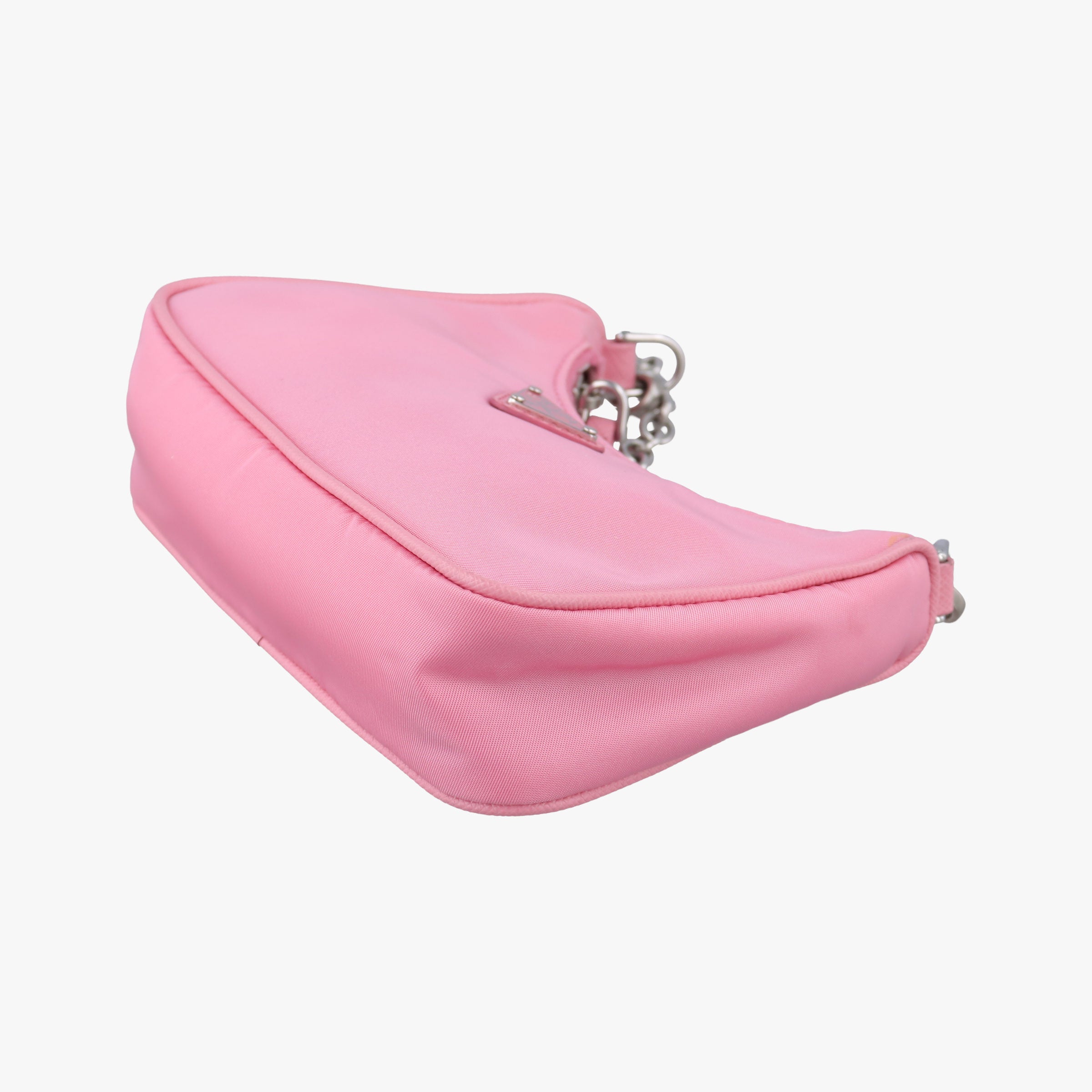 Secondhand Prada Re-Edition 2005 Nylon Mini Pink nylon 1TT122 shoulderbag | stylenewstar