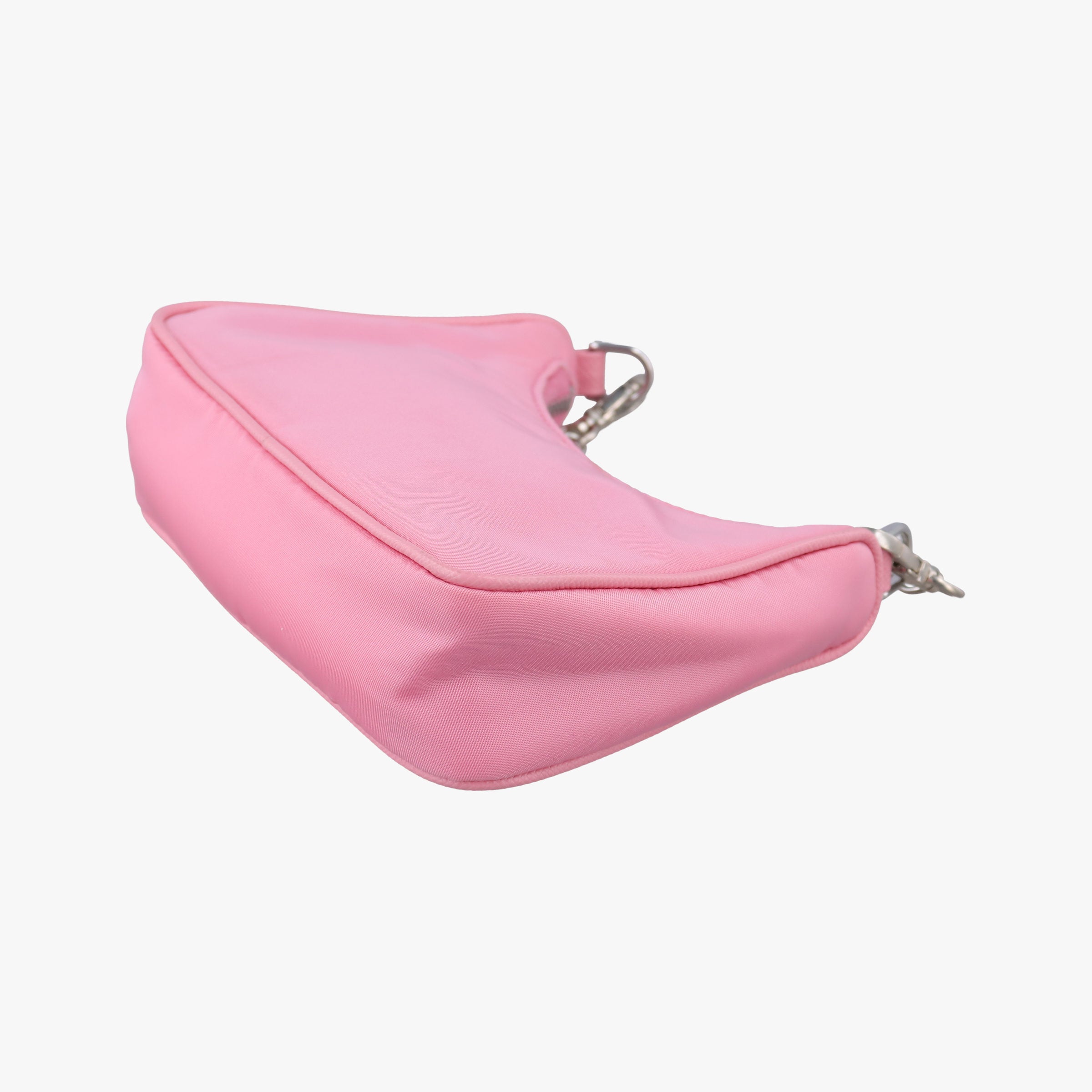 Secondhand Prada Re-Edition 2005 Nylon Mini Pink nylon 1TT122 shoulderbag | stylenewstar