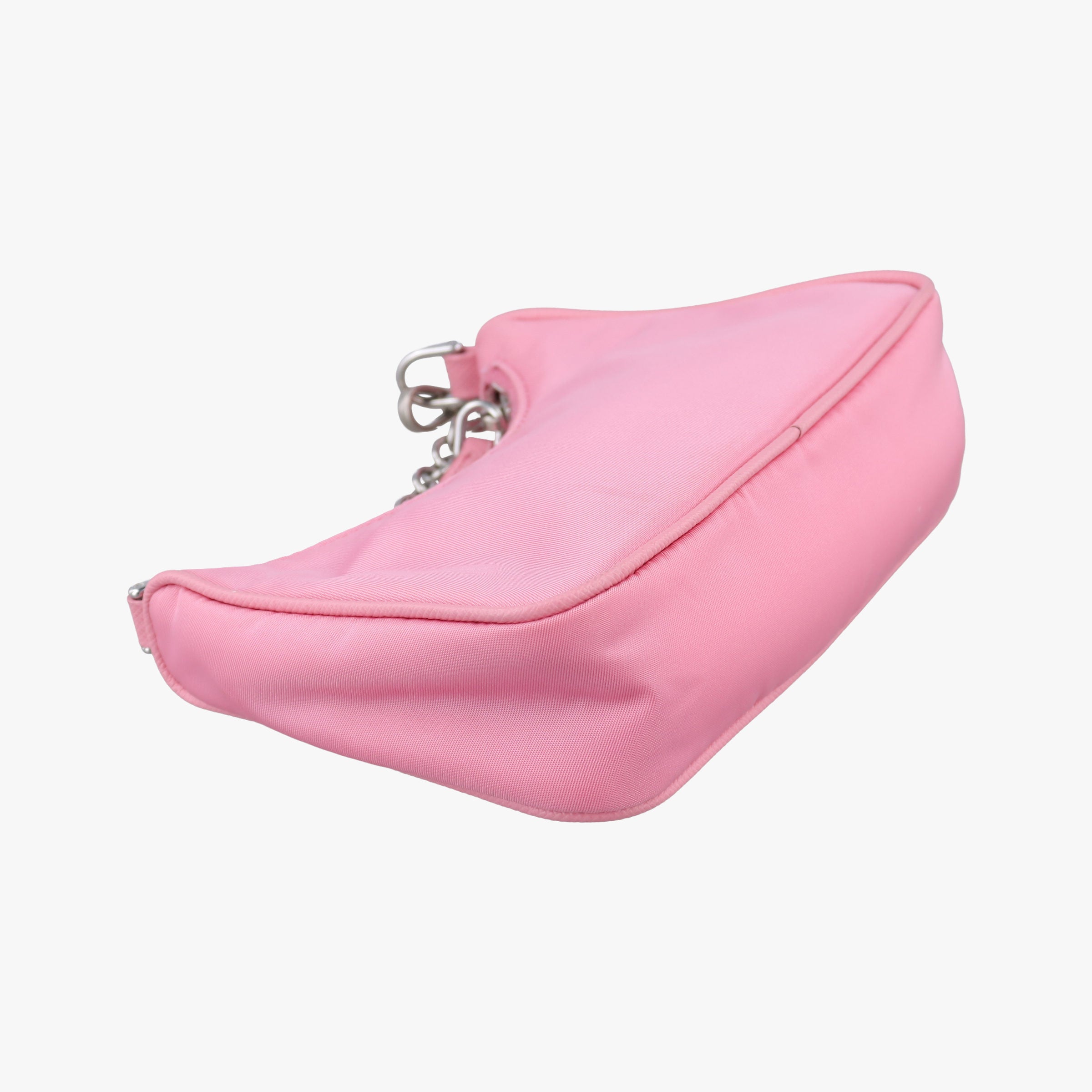 Secondhand Prada Re-Edition 2005 Nylon Mini Pink nylon 1TT122 shoulderbag | stylenewstar