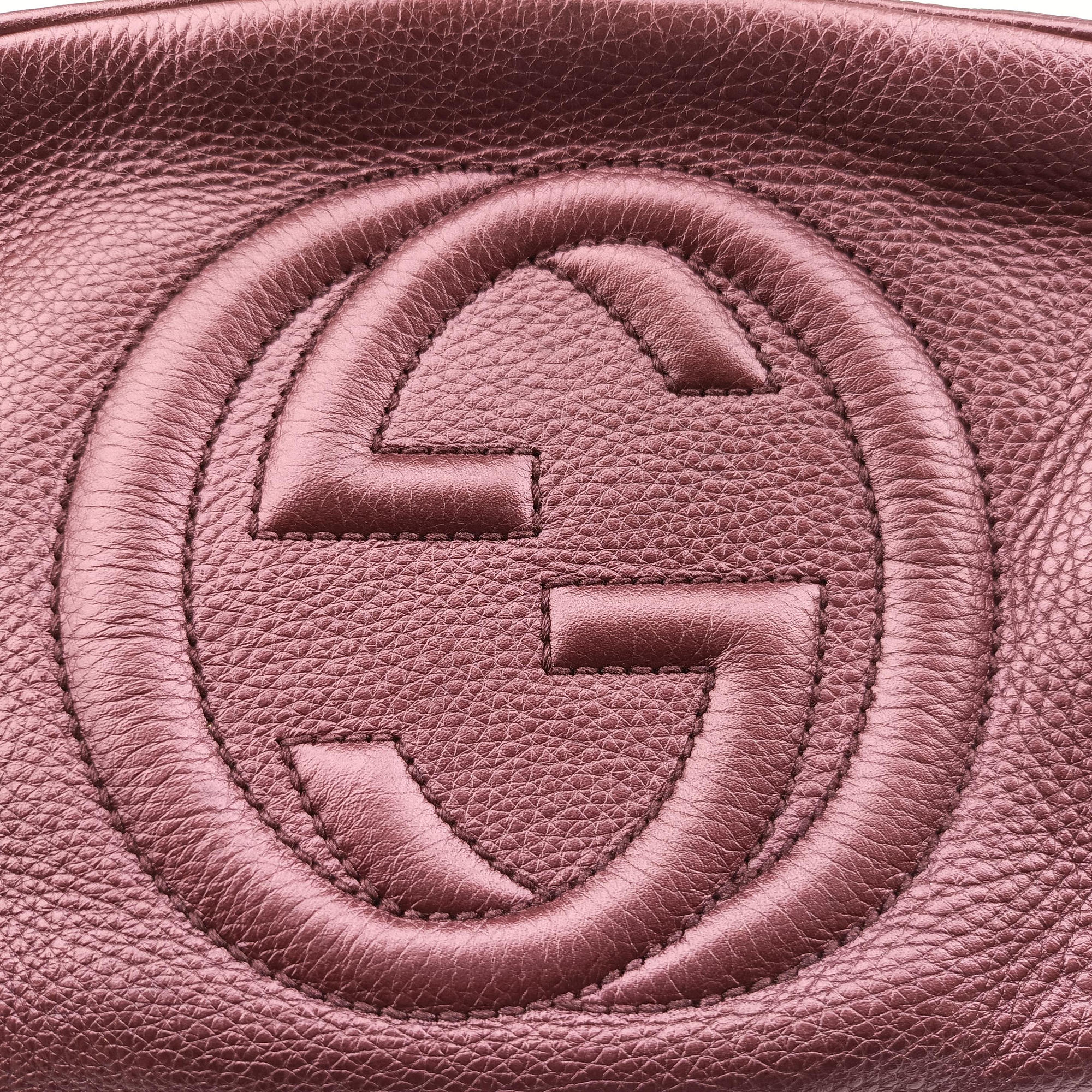 Vintage Gucci Soho Burgundy Leather 308364 shoulderbag | stylenewstar
