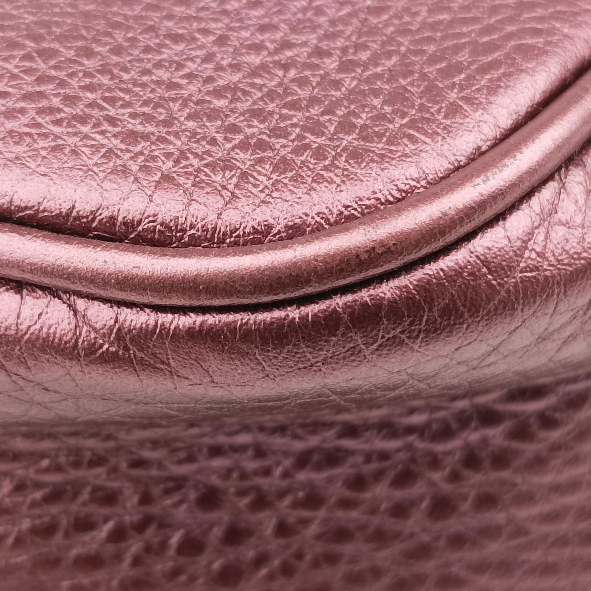 Vintage Gucci Soho Burgundy Leather 308364 shoulderbag | stylenewstar