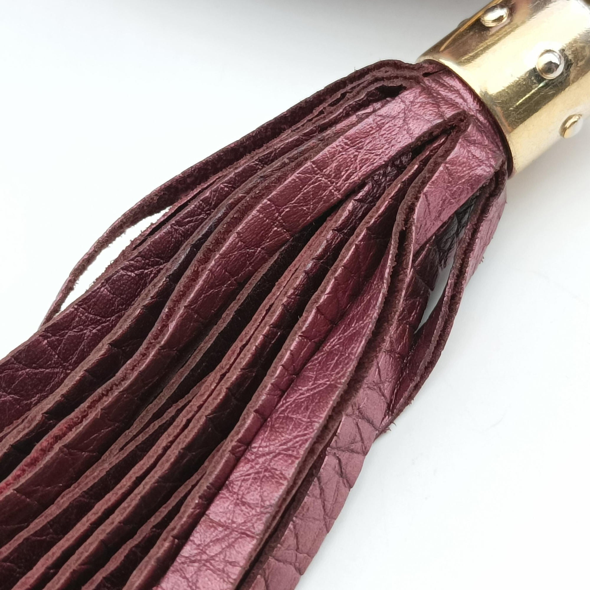 Vintage Gucci Soho Burgundy Leather 308364 shoulderbag | stylenewstar