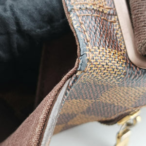 Vintage Louis Vuitton BROOKLYN MM EBENE Damier Canvas N51211 shoulderbag | stylenewstar