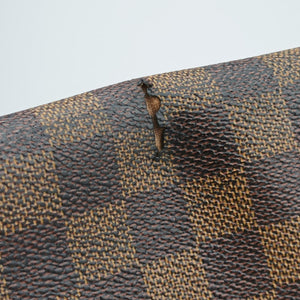 Vintage Louis Vuitton BROOKLYN MM EBENE Damier Canvas N51211 shoulderbag | stylenewstar