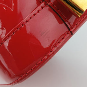 Pre-owned Louis Vuitton Alma BB CERISE Vernis M90174 shoulderbag | stylenewstar