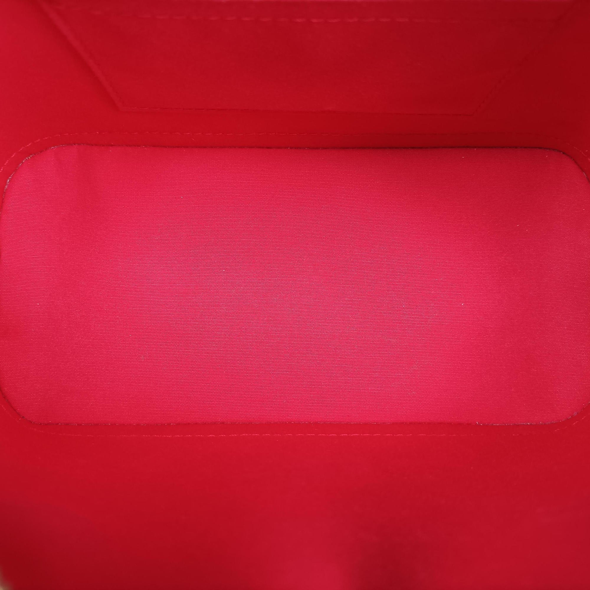 Pre-owned Louis Vuitton Alma BB CERISE Vernis M90174 shoulderbag | stylenewstar