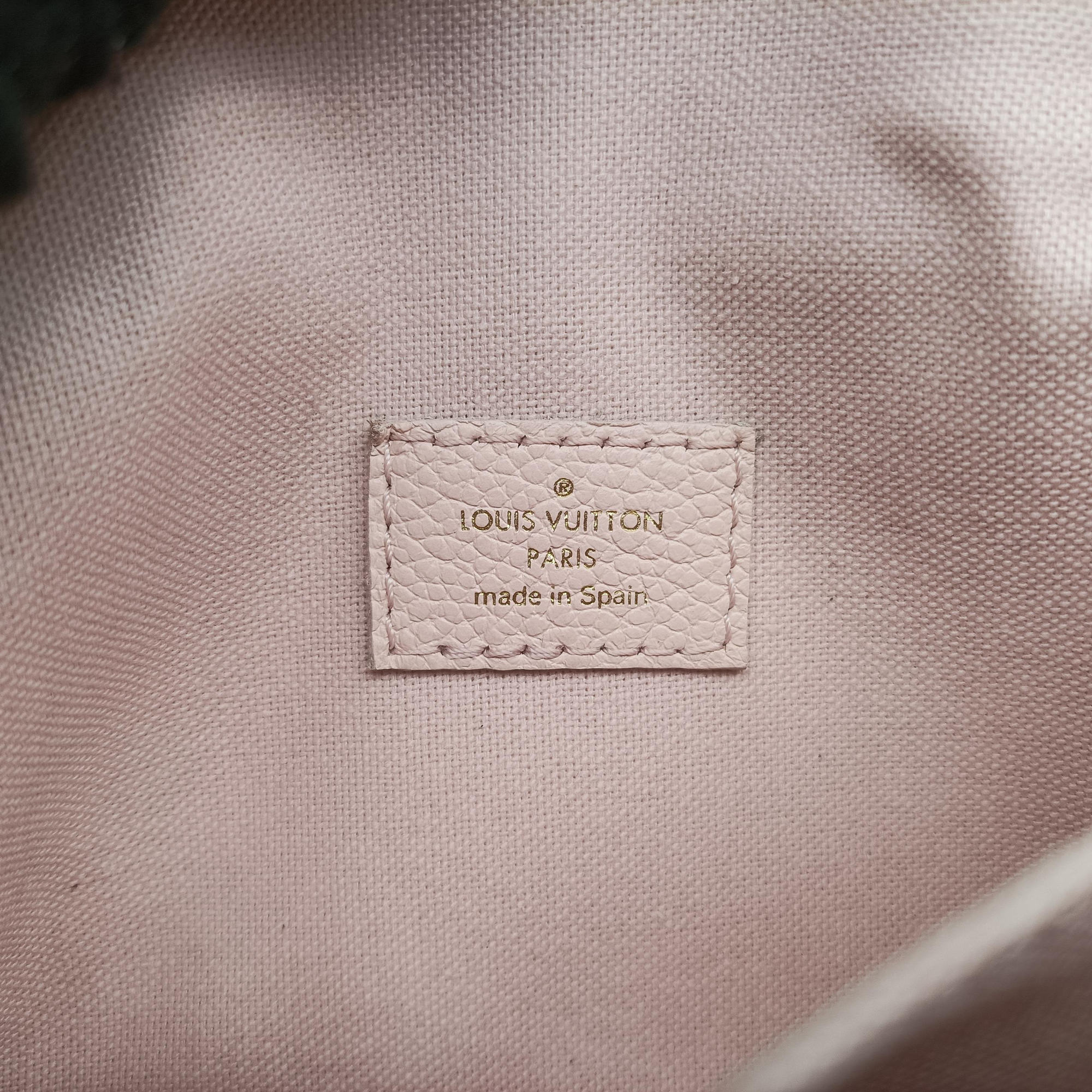 Pre-owned Louis Vuitton Micro Metis Pouch Chain Monogram Rose Pomelo Monogram Empreinte M81389 shoulderbag | stylenewstar