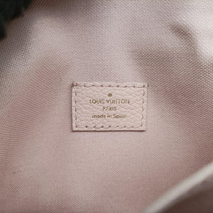 Pre-owned Louis Vuitton Micro Metis Pouch Chain Monogram Rose Pomelo Monogram Empreinte M81389 shoulderbag | stylenewstar