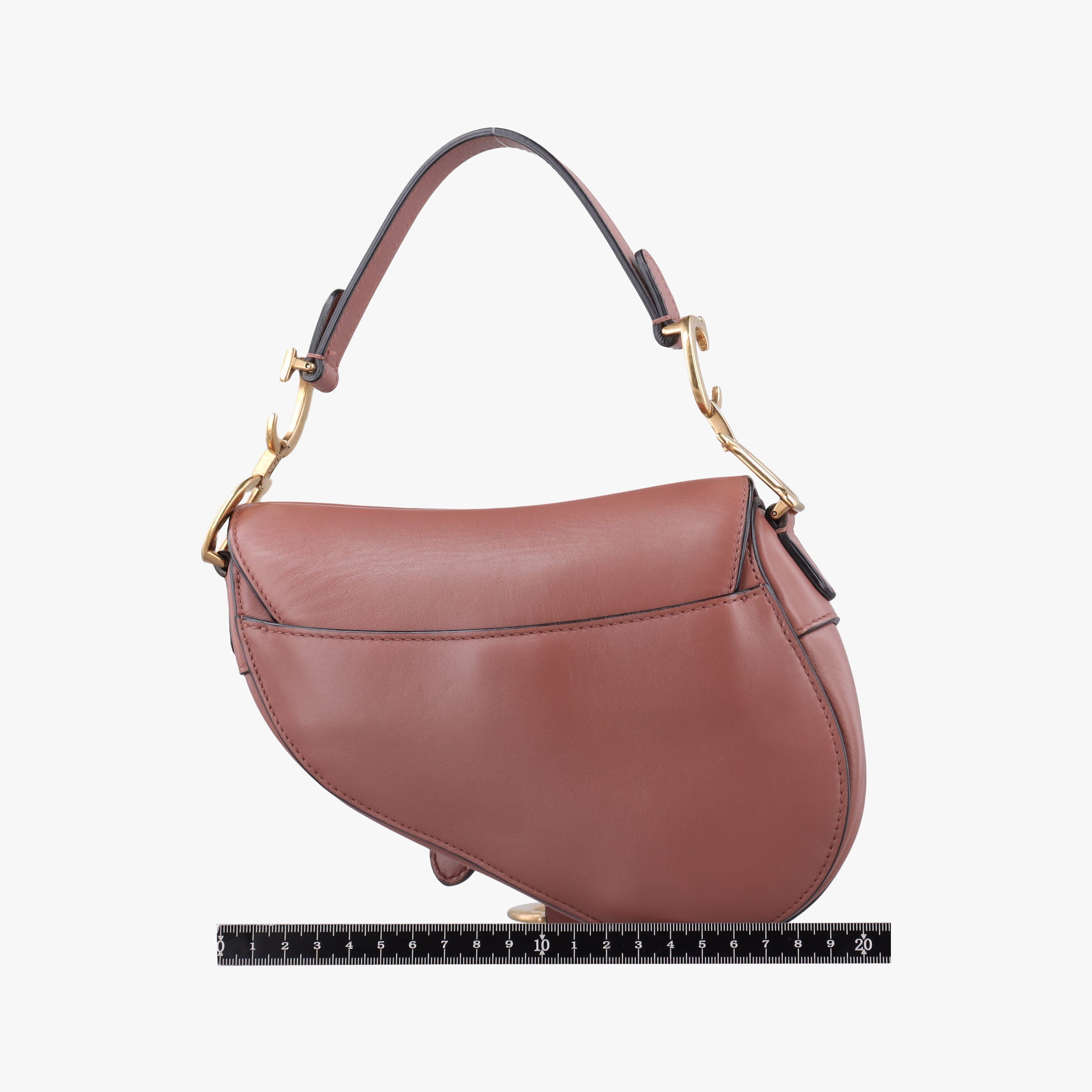 Pre-owned Christian Dior Saddle Pink Leather  handbag | stylenewstar