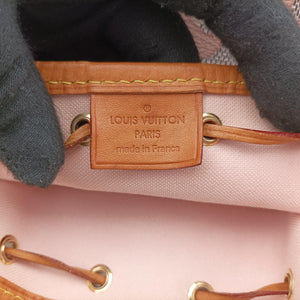 Pre-owned Louis Vuitton Tahitienne Nano Noe AZUR Damier Canvas N60052 shoulderbag | stylenewstar