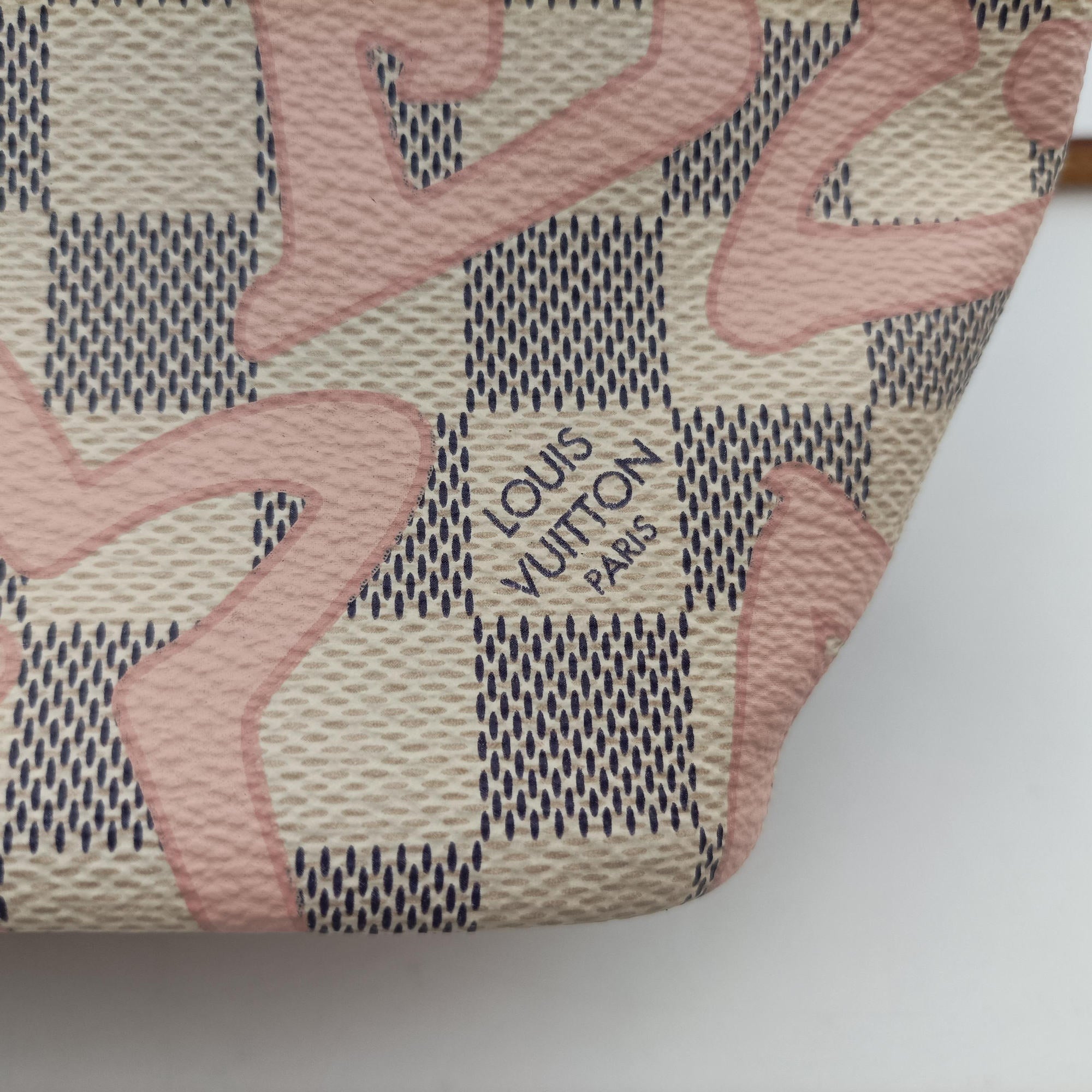 Pre-owned Louis Vuitton Tahitienne Nano Noe AZUR Damier Canvas N60052 shoulderbag | stylenewstar