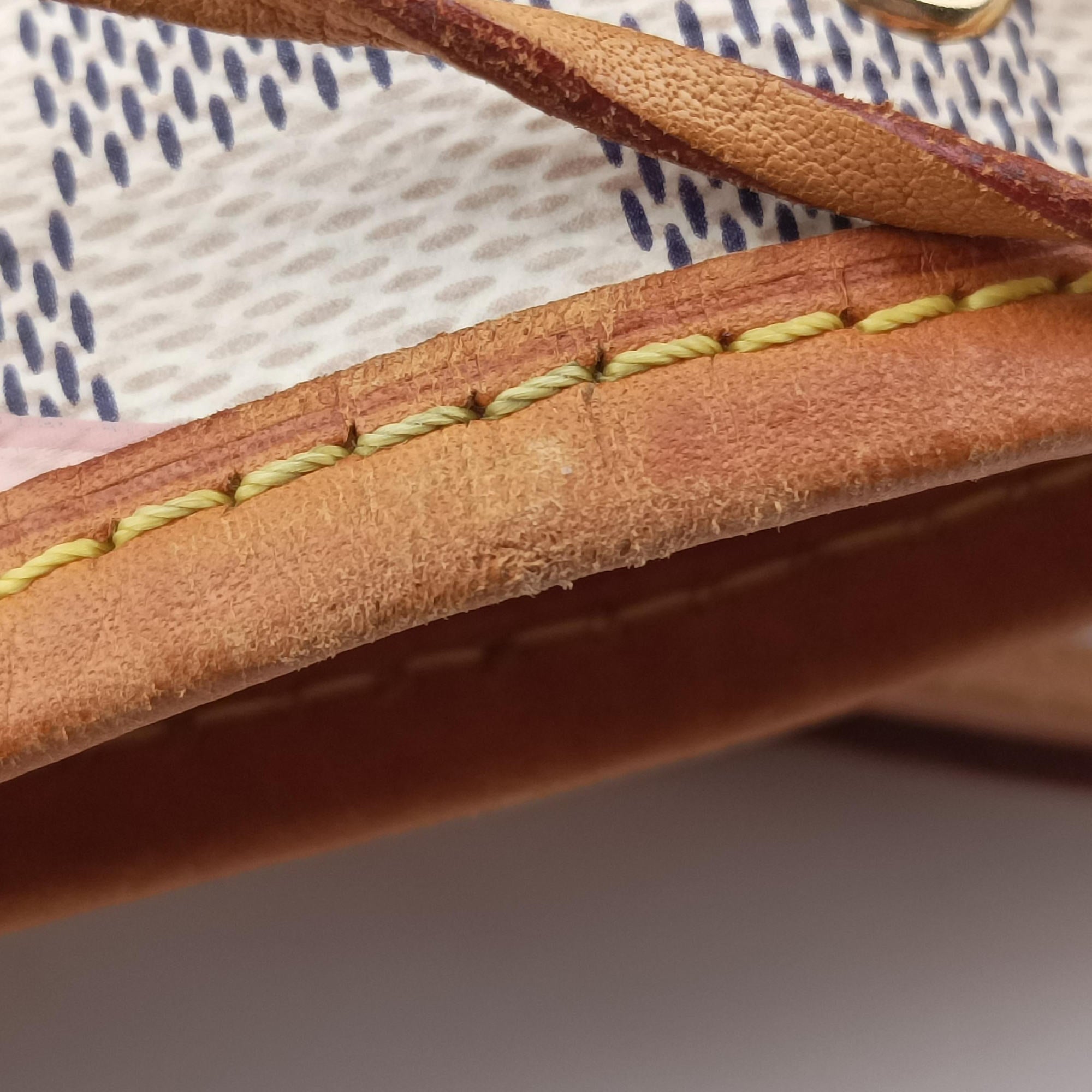 Pre-owned Louis Vuitton Tahitienne Nano Noe AZUR Damier Canvas N60052 shoulderbag | stylenewstar