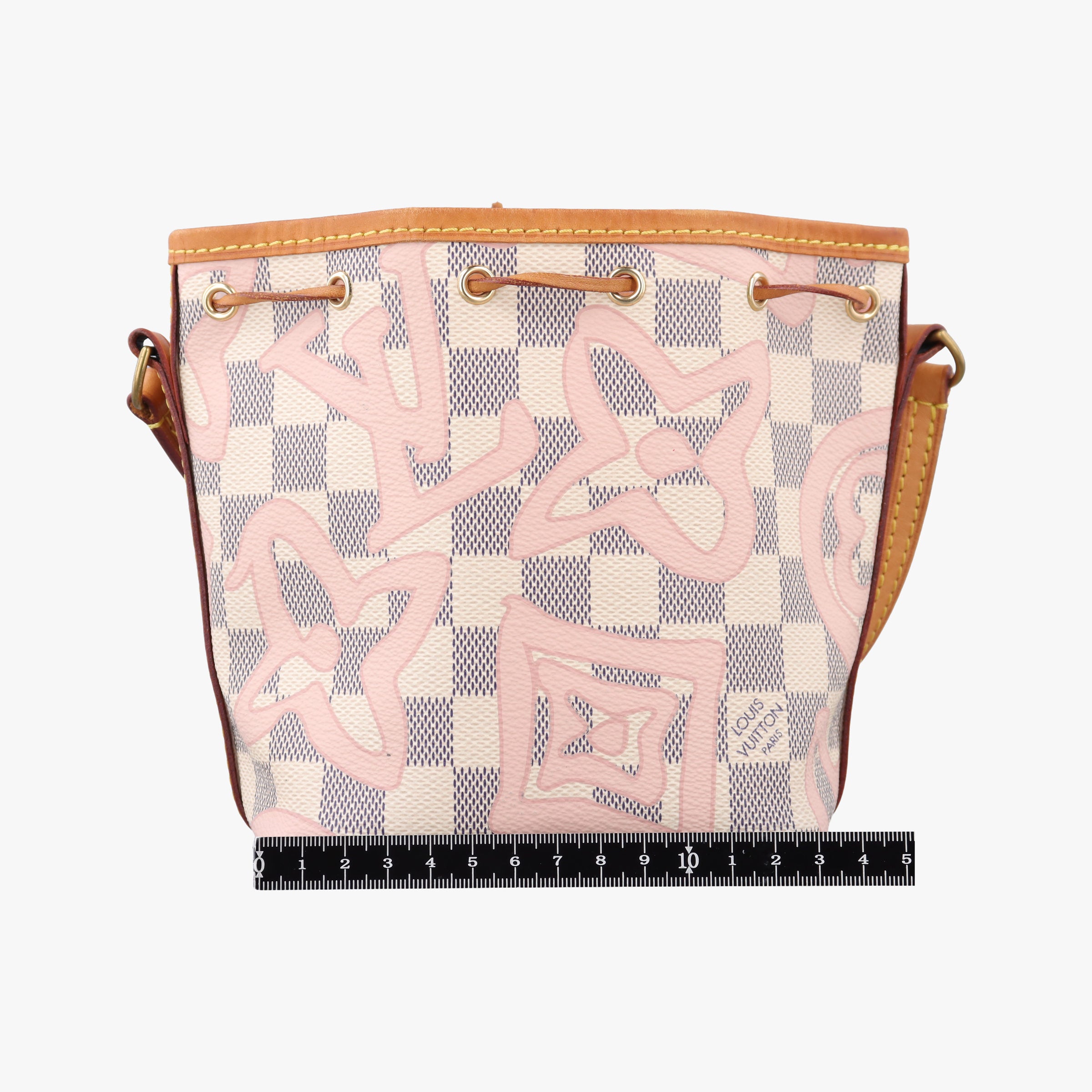 Pre-owned Louis Vuitton Tahitienne Nano Noe AZUR Damier Canvas N60052 shoulderbag | stylenewstar