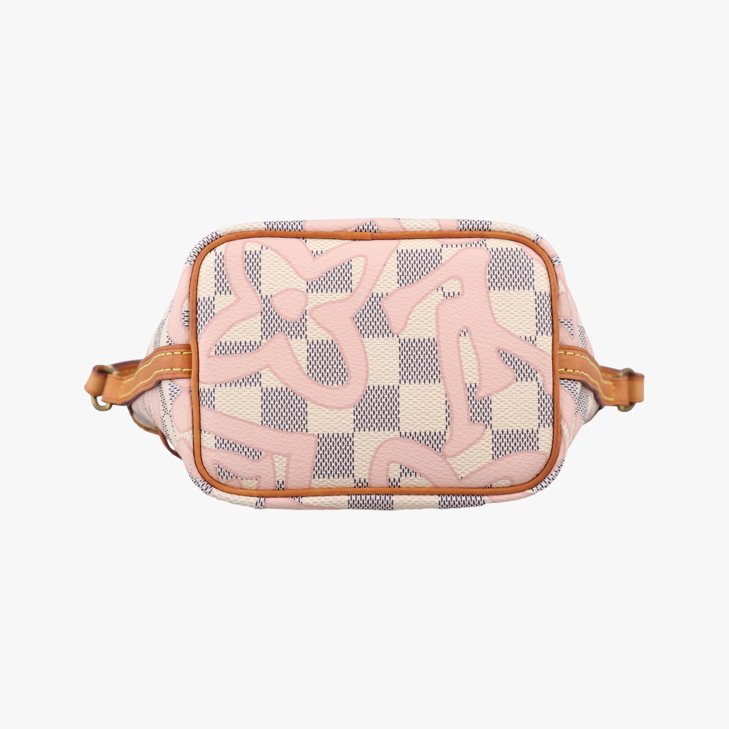 Pre-owned Louis Vuitton Tahitienne Nano Noe AZUR Damier Canvas N60052 shoulderbag | stylenewstar