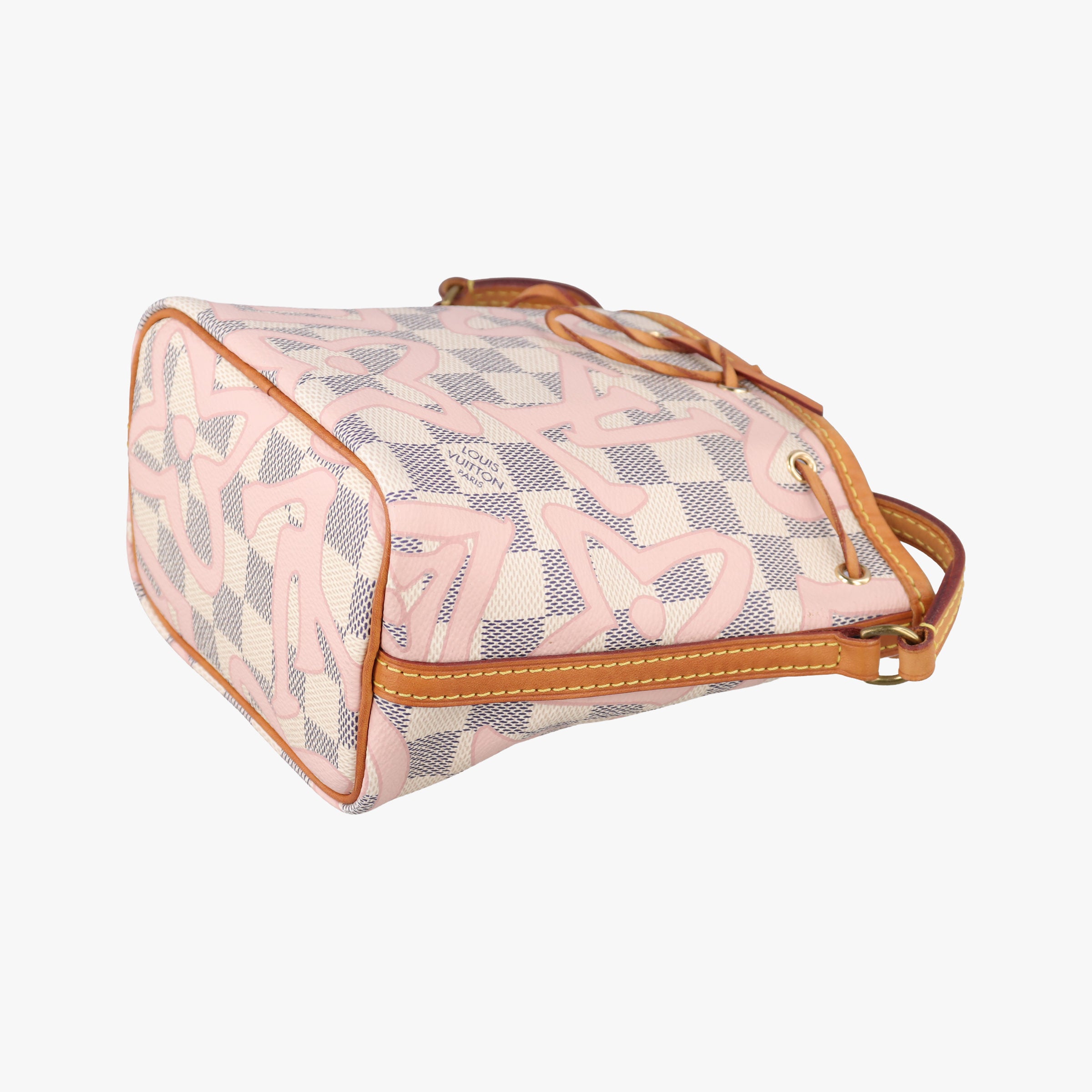 Pre-owned Louis Vuitton Tahitienne Nano Noe AZUR Damier Canvas N60052 shoulderbag | stylenewstar