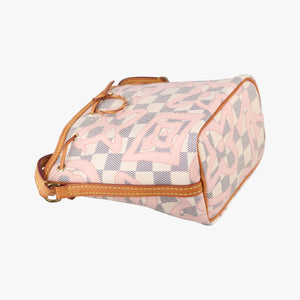 Pre-owned Louis Vuitton Tahitienne Nano Noe AZUR Damier Canvas N60052 shoulderbag | stylenewstar