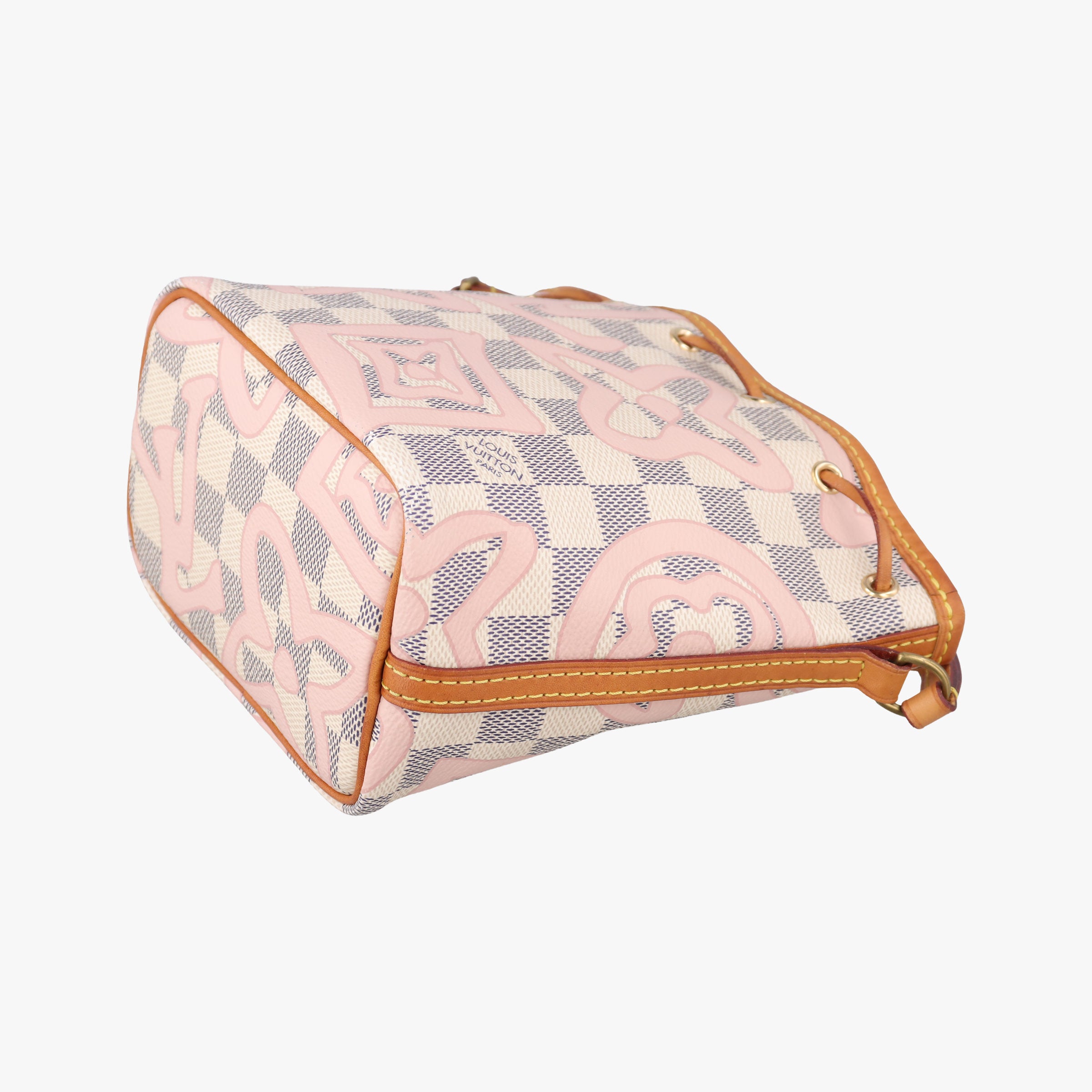 Pre-owned Louis Vuitton Tahitienne Nano Noe AZUR Damier Canvas N60052 shoulderbag | stylenewstar