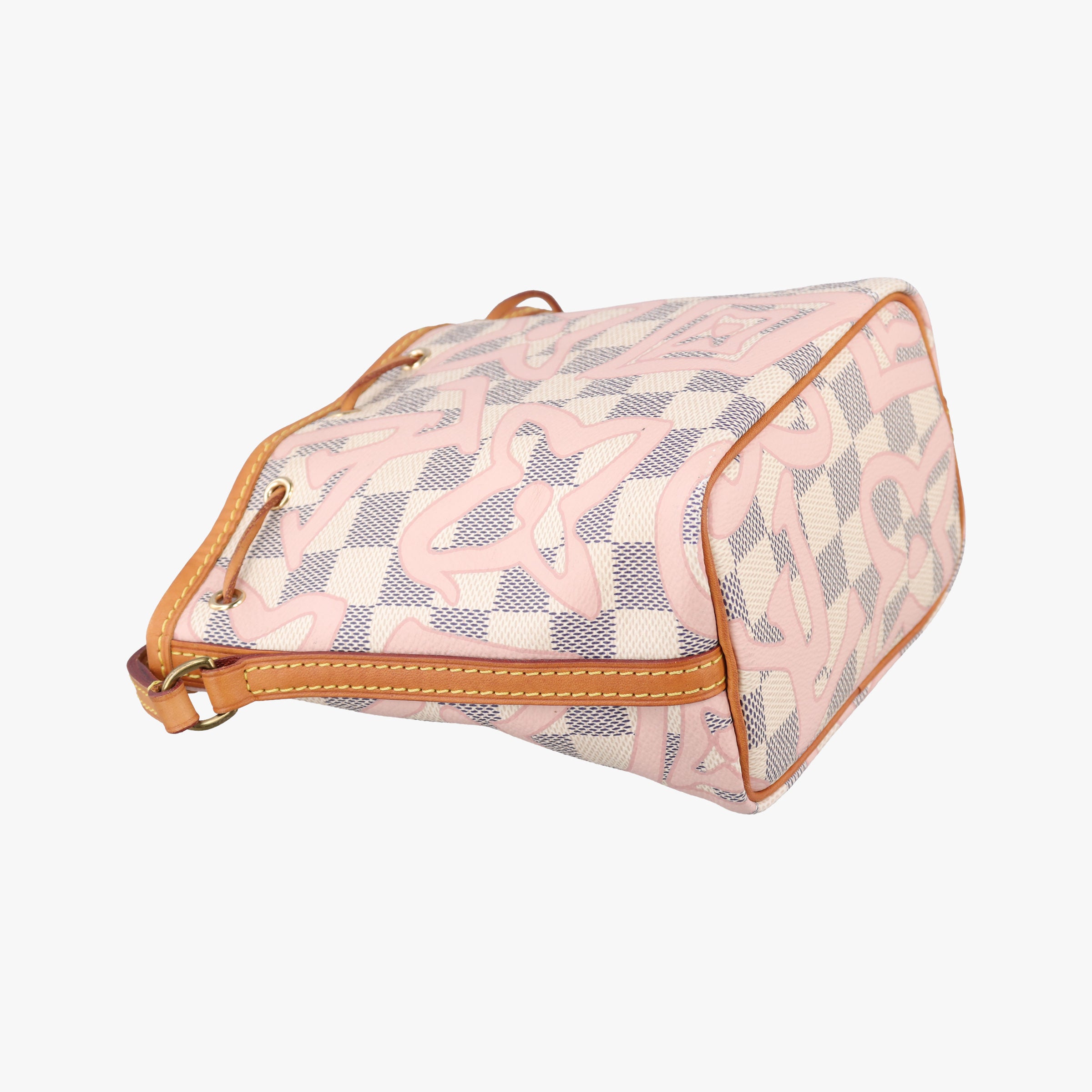 Pre-owned Louis Vuitton Tahitienne Nano Noe AZUR Damier Canvas N60052 shoulderbag | stylenewstar
