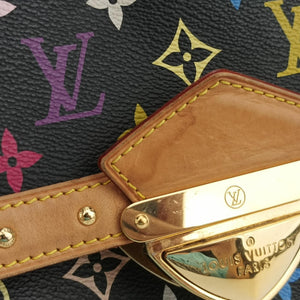 Secondhand Louis Vuitton RITA Noir Monogram Multicolor M40126 handbag | stylenewstar