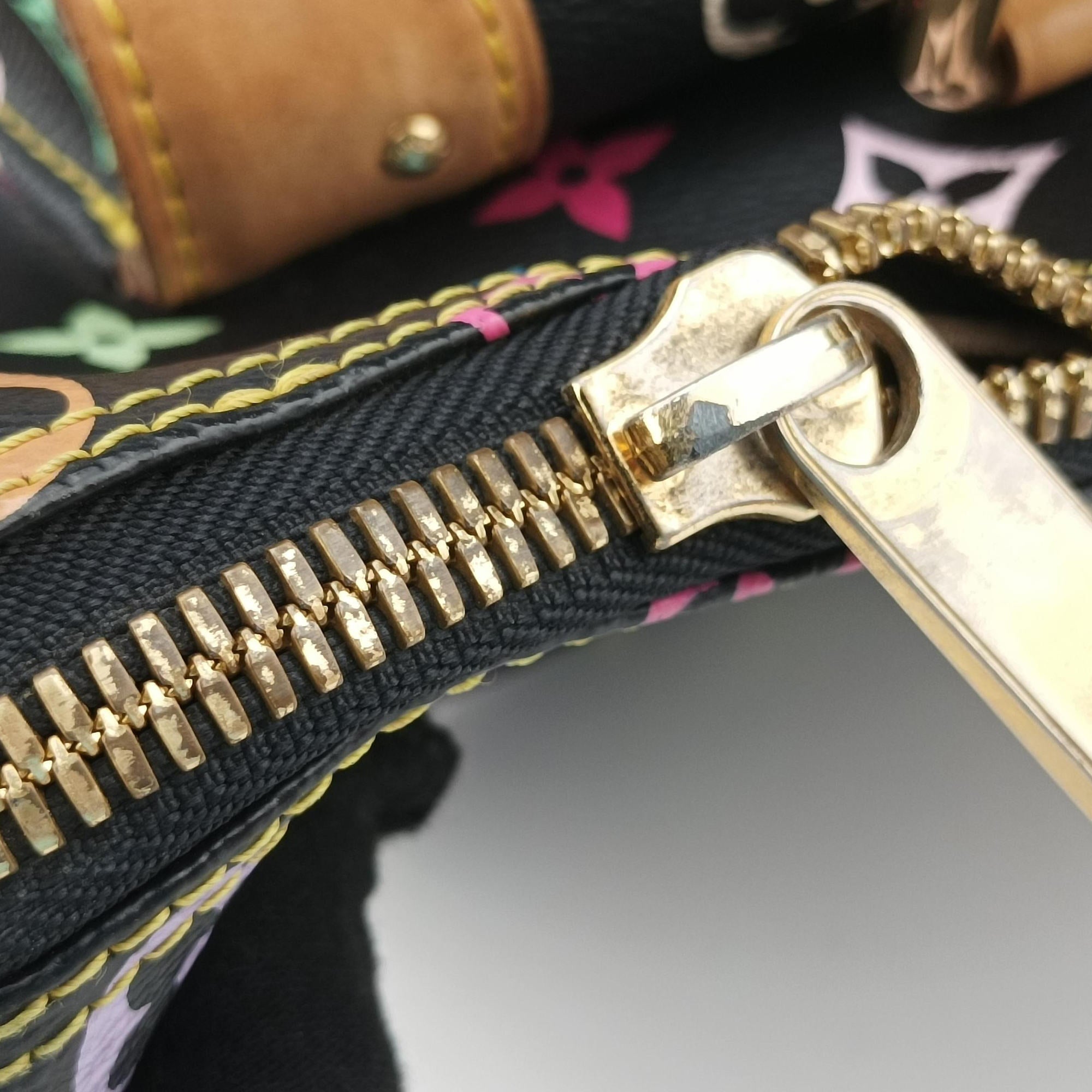 Secondhand Louis Vuitton RITA Noir Monogram Multicolor M40126 handbag | stylenewstar